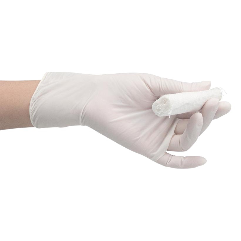 Guantes de examen de látex Rosa alto elástico guantes de prevención de epidemias belleza atención hospitalaria Examen de látex Guantes médicos