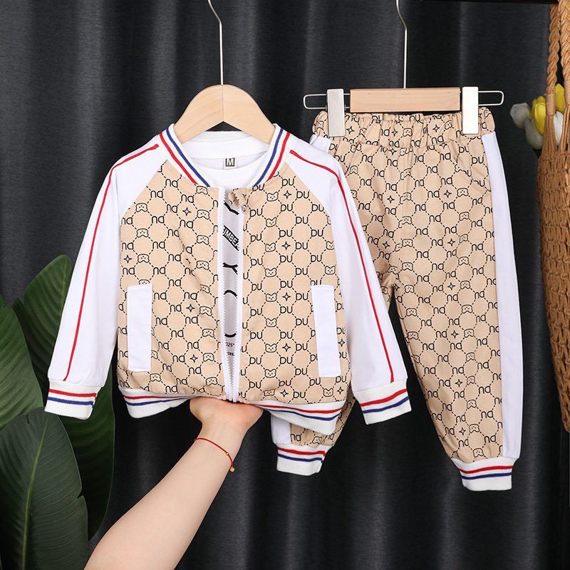 Boys spring and autumn suit 2021 new for...