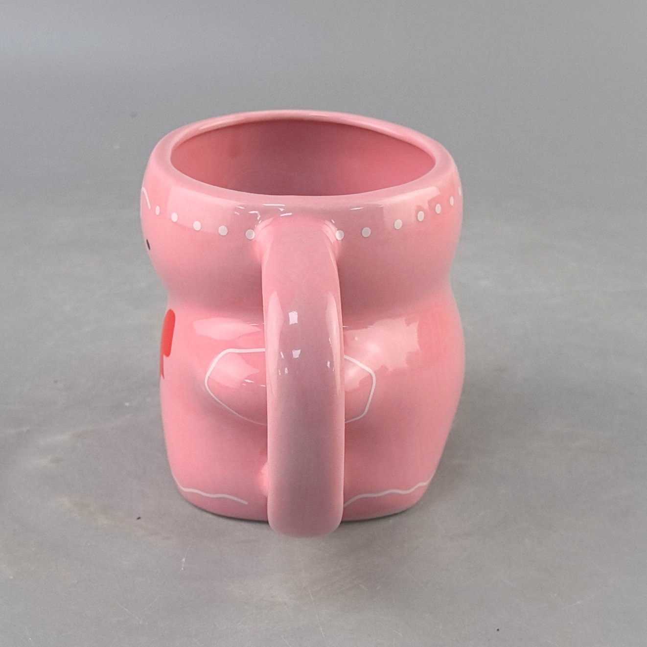 Navidad transfronteriza pan de jengibre hombre taza de cerámica taza de café lindo pan de jengibre man-made taza de marca taza de pareja taza de desayuno