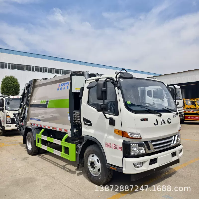 生活垃圾收集自装卸式垃圾车 大型工矿企业公园学校垃圾清运车