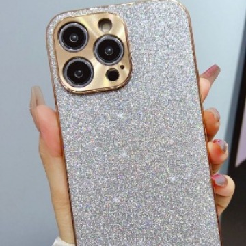 El brillo de diamante estrella de lujo ligero de alta calidad es adecuado para la carcasa del teléfono móvil 15ProMax iPhone13/14PM Apple 15 mujer