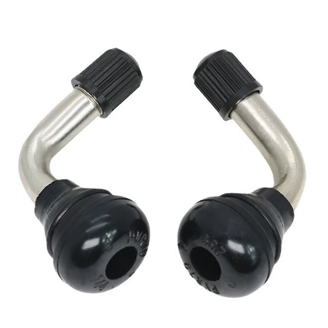 Завод питания Электрический Автомобиль Мотоцикл вакуумная шина клапан резиновый клапан медный никелированный PVR70