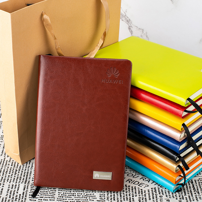 Business Enterprise Office Gift Box Meeting Notebook Pen Set High-End Notebook Customizable with LOGO Printing