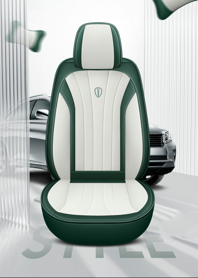 25 Years New Model Nappa Leather Four-Season Car Seat Cushion Physical Wholesale Cross-Border Dropshipping Amazon Export Seat Cushion