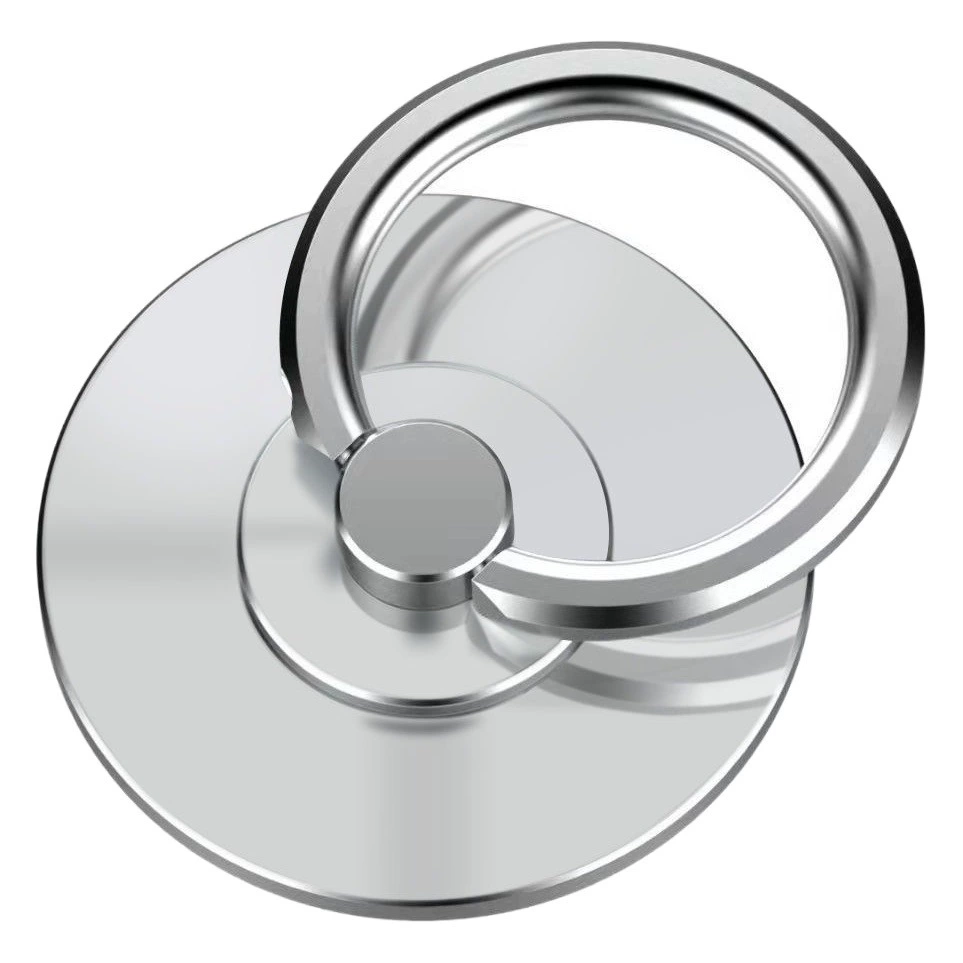 Цельнометаллический держатель для телефона, подставка-кольцо из цинкового сплава, вращение на 360 градусов, прочный клей, напрямую от производителя