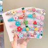 Children's hair accessory, cartoon sofa, hairgrip, bangs, cute hairpins, no hair damage