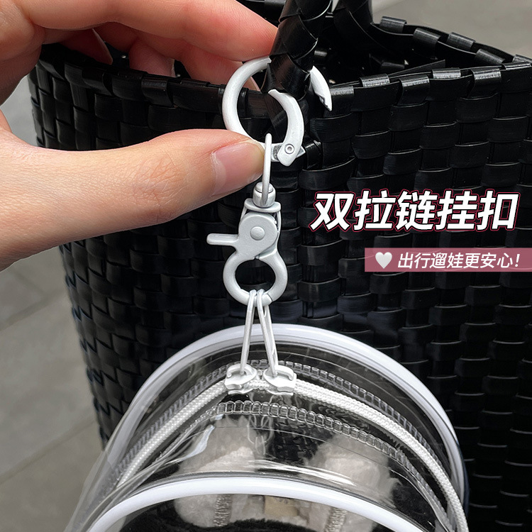 Labubu 保護カバーマカロンダストバッグ綿人形ウォーキングベビー痛みバッグビニール 19 センチメートルブラインドボックス収納袋|undefined