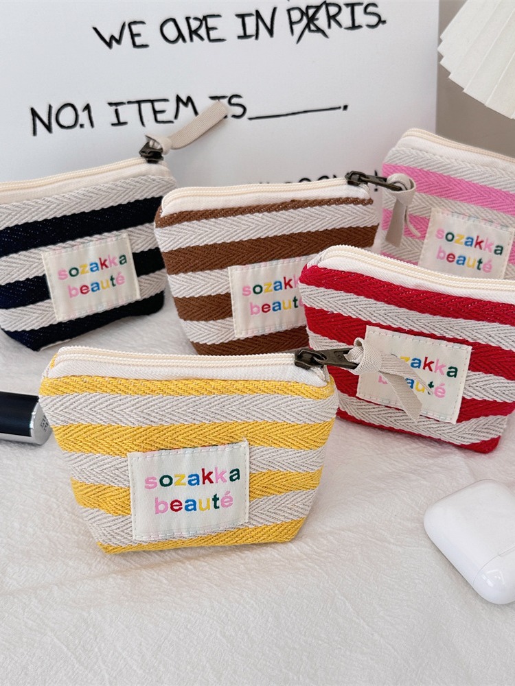 311202 Instagram Makeup Bag, Lipstick & Cushion Storage Bag, Portable Small Makeup Pouch, Cute Coin Purse