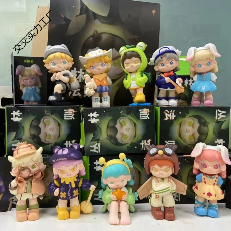 [Spot] Jungle Law Blind Box три поколения фигур версия Родина Trendy Toys оберегательная кукла игрушки забавные милые