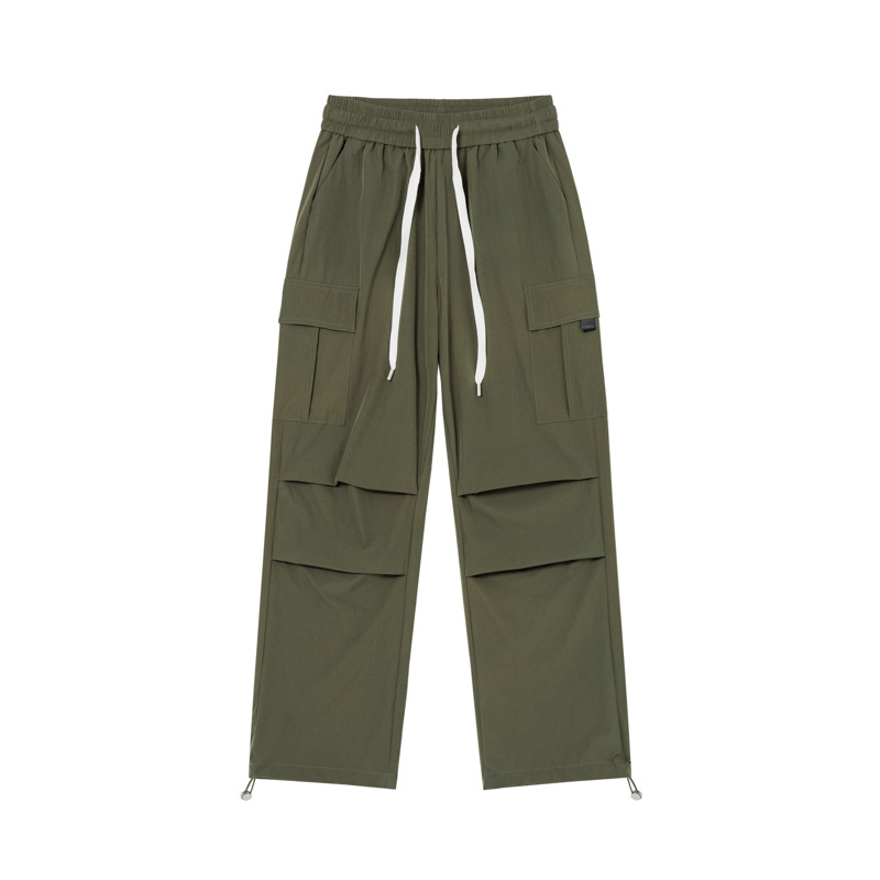 Herren Cargohose Mit Geradem Schnitt Für Einen Legeren Frühling_voghion.com