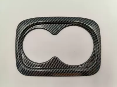 16-22 Honda Civic Modification, Special: Car interior film - 10th-generation-civic-rear-cup-holder-surround