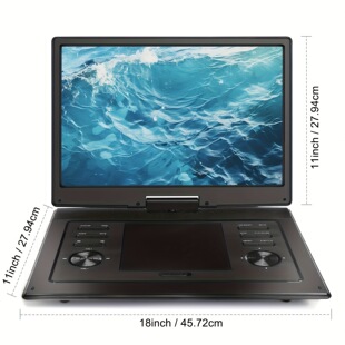 17.9Ӣ���yʽDVD���������������@ʾ�����ɳ��늳�.�p�P��