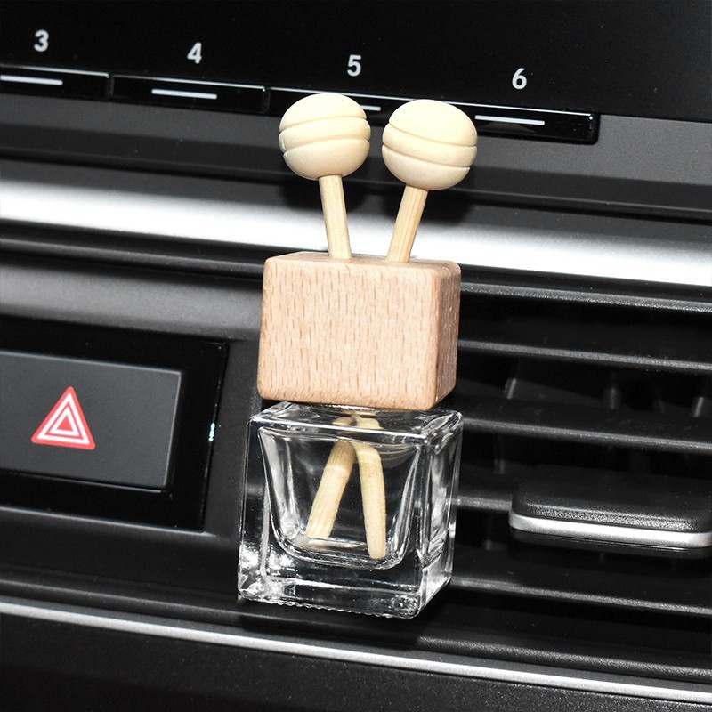 Aromaterapia para automóvil Salida de aire acondicionado Fragancia Decoración linda Decoración creativa Accesorios para interiores de automóviles Botella de perfume para automóvil