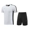 ND02 White Shorts Set