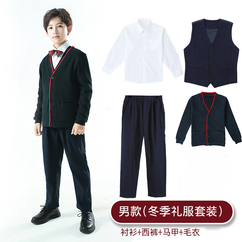 Winter dress man