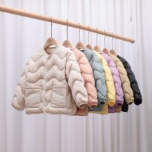 90绒轻薄羽绒服批发秋冬短款外套羽绒内胆中小童薄童装短款内胆