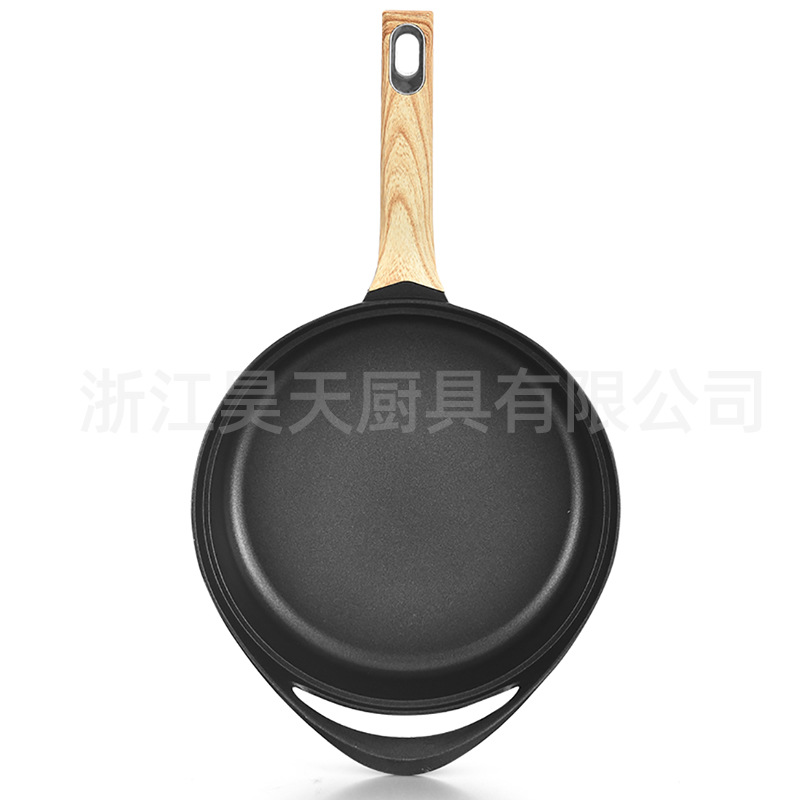 Juego de 10 piezas de sartenes antiadherentes, olla de sopa de piedra médica, sartén de fondo plano, juego de utensilios de regalo de alta gama, venta al por mayor transfronteriza