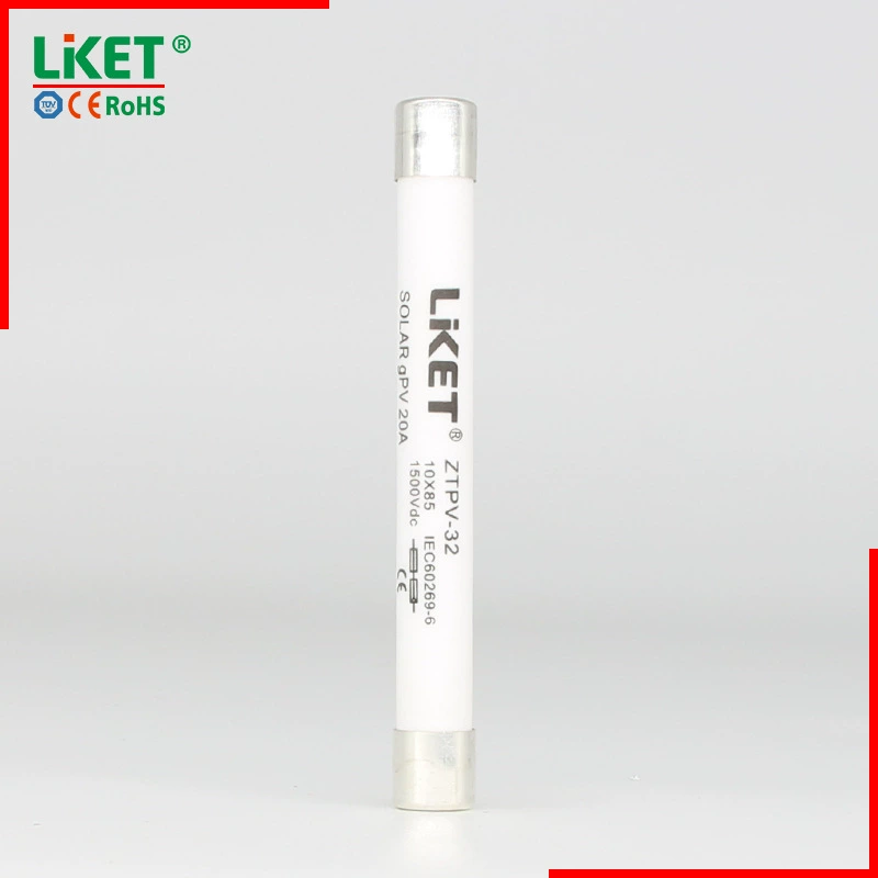 Солнечная фотоэлектрическая специальная трубка Предохранителя DC1500 V предохранителя DC1500 V предохранителя DC предохранителя DC1500 V DC предохранителя