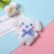 Cyber red stereo cartoon doll semi-finished plush cotton doll diy headband keychain accessories wholesale