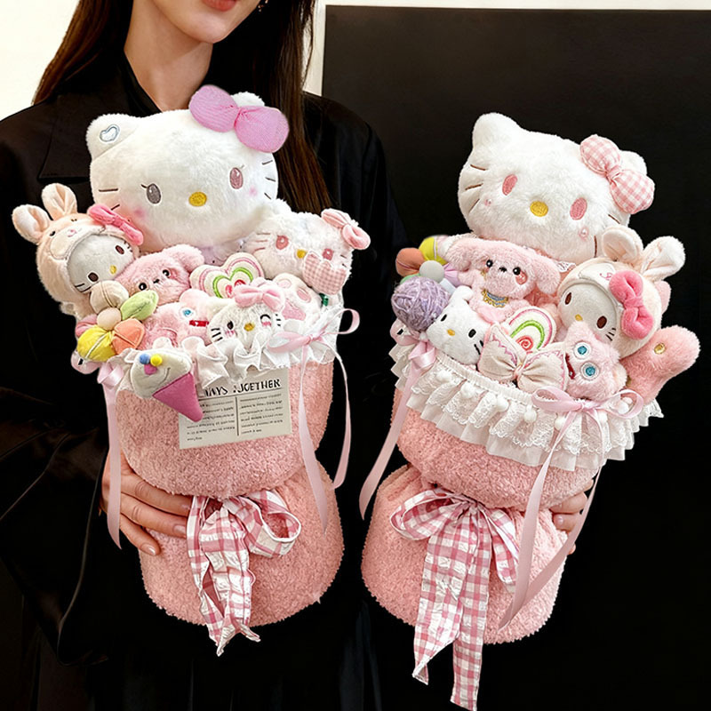 Hello Kitty və My Melody buketi, qızlar üçün hədiyyə