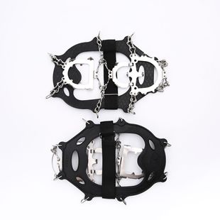 Factory direct supply ice climbing supplies non-slip shoe cover stainless steel chain crampon