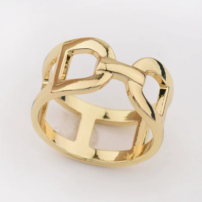 2024 new electroplated silk scarf buckle pearl scarf buckle enamel square ring buckle orange crystal shawl buckle for women