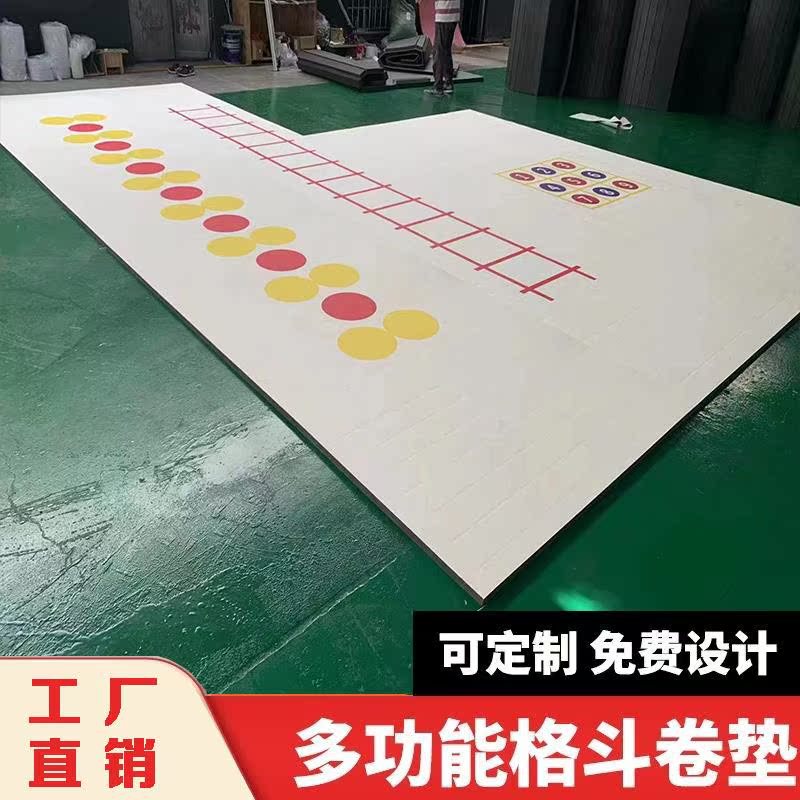 Fighting Roll Mat, Taekwondo Floor Mat, Boxing, Judo, Martial Arts, Jujitsu, Sparring Training Dance Mat