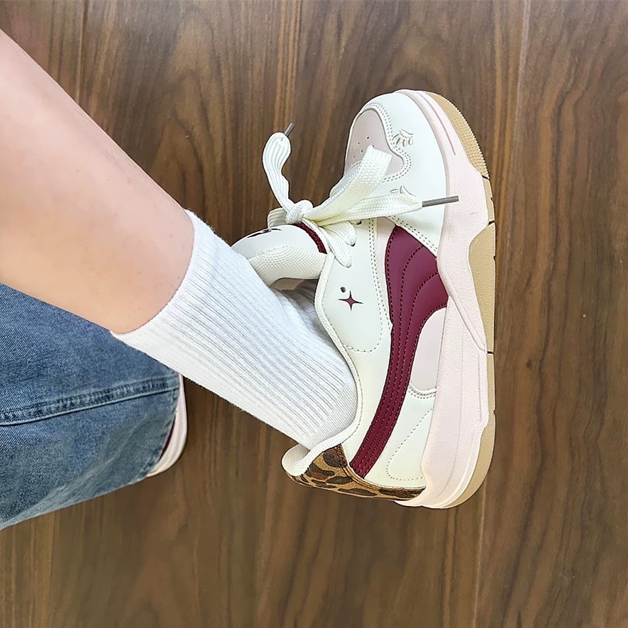 2026 nuevos zapatos de estilo coreano retro de lazos skate zapatos de moda de la escuela de colores zapatos casuales