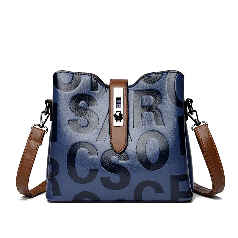 2023 invierno nueva bolsa de mensajero de hombro portátil estilo europeo y americano moda fresco Comercio exterior transfronterizo