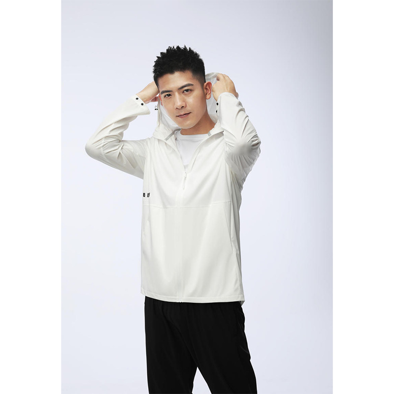 (Cross-border trading), summer quick dry jacket for men and women for hiking for training for gym, sports travel hoody, for running 4