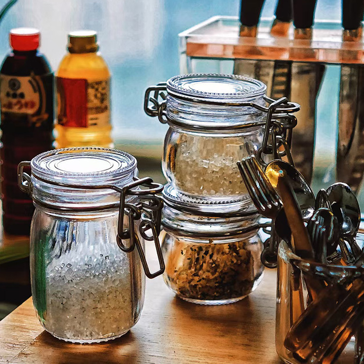 6 points doll house BJD miniature transparent storage tank simulation scene plastic bottle sealed tank storage tank model