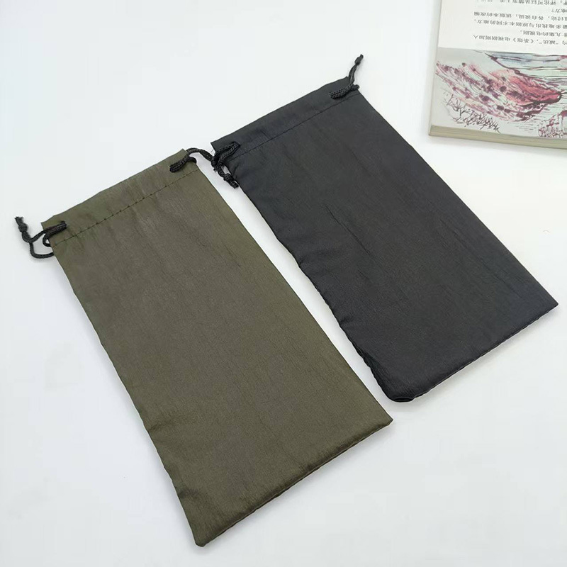 Bolsa con cordón para gafas de sol, estuche con clip para gafas de sol, bolsa de tela colorida para gafas, correa para teléfono, almacenamiento para lápiz labial, estuche para gafas. image 3
