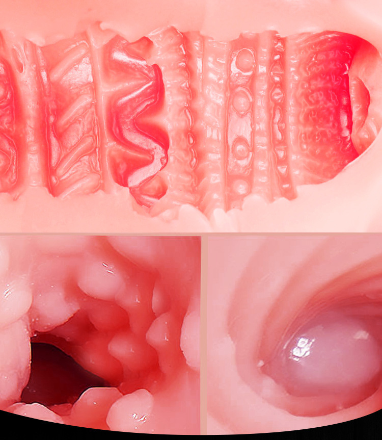 Half-Body Male Masturbator with Vaginal and Anal Channels, TPE Realistic Mold, Manual Use — detail image 11