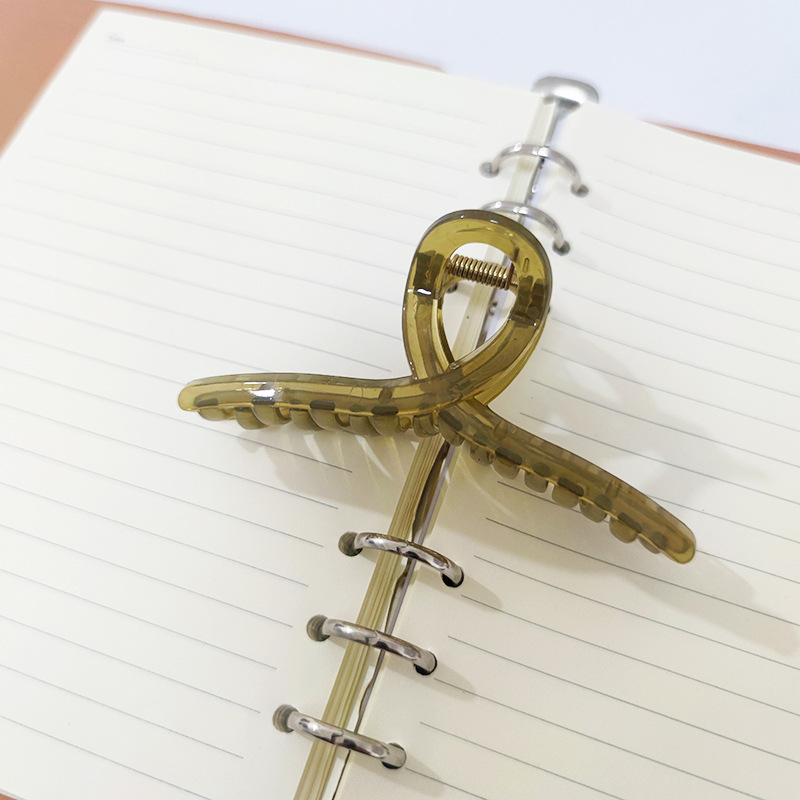 Horquilla grande de todo fósforo, clip de agarre esmerilado, accesorio para el cabello simple todo en uno, placa para el cabello, tocado de alta calidad, horquilla, clip de tiburón al por mayor