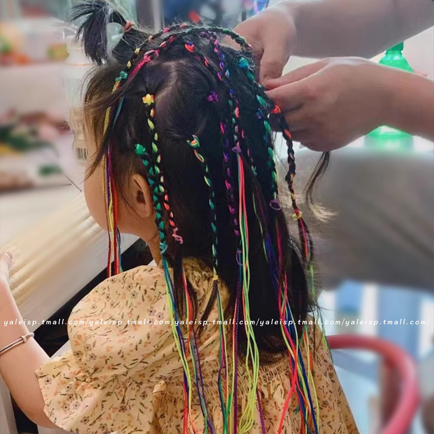 Cinta para niños, cuerda para la cabeza, niña sucia, trenza, cuerda para el cabello, chica dulce y fresca, peluca, trenza, artefacto para el cabello trenzado, tocado de cinta