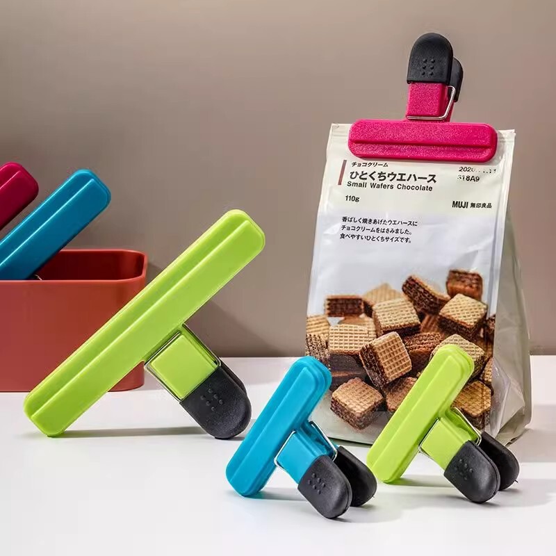食品シールクリップ、多機能クリップ、袋シールスナッククリップ、キッチン調味料シール、食品グレードの鮮度保持クリップ|undefined