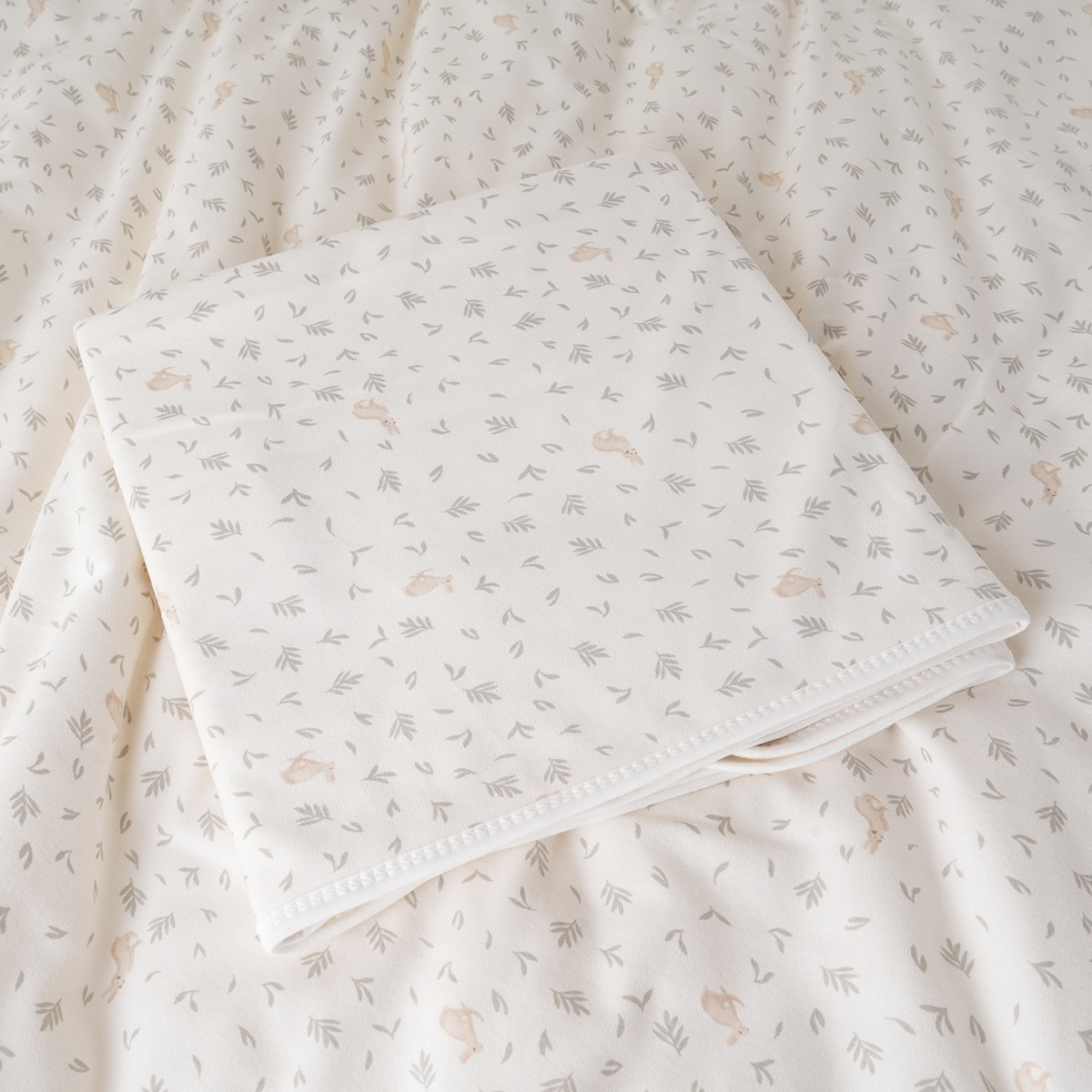 Jungle deer [5a antibacterial combed cotton-edged style]