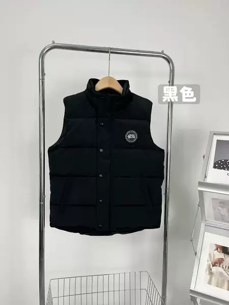 High-quality new model Garson men's black label red label down vest for cross-border foreign trade 4151M1