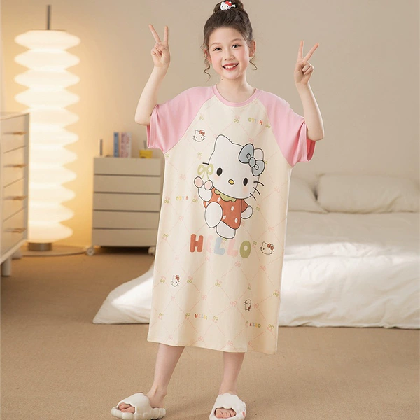 QD-21241【Short-sleeved skirt】
