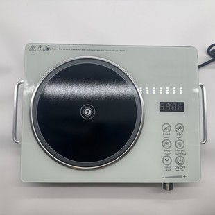 Electric Ceramic Stove Cross-Border Foreign Trade Wholesale Small Household High-Power Intelligent Multi-Function Microcrystalline Panel Waterproof Induction Cooker