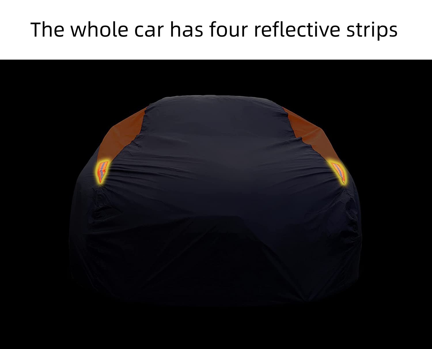 Cross-border special for car color matching dust cover car clothing sun protection snow proof rain proof contrast color car cover full cover