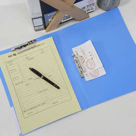 晨光文具A4强力文件夹长押夹单夹双夹PP办公文件收纳夹95088