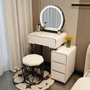 Kajie's New Modern Simple Dressing Table Cream Style Dressing Table Small Apartment Light Luxury Dressing Table Slate Comb