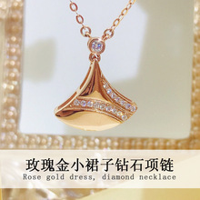 18kõ���Сȹ���ʯ��Ů���l�ʽ���18K���朵����F؛���l