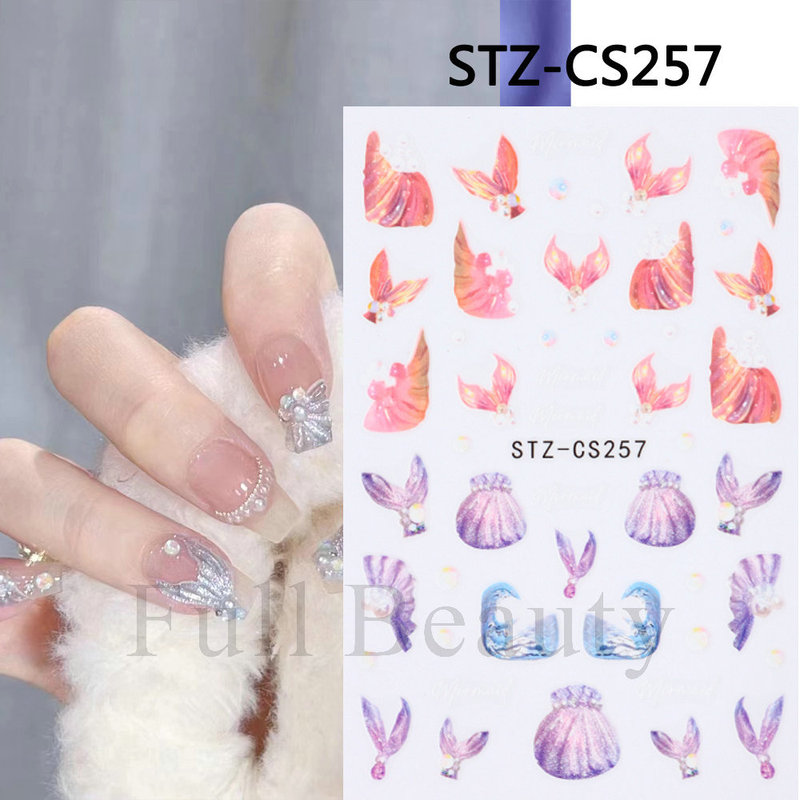新しいネイルシールinsネット赤同型アニメドーパミン虹バックテープ爪シール卸売りnail|undefined
