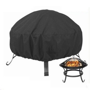 Cross-border BBQ Cover 210D waterproof and dustproof fabric 122*46 85 * 40cm outdoor barbecue fire stove Cover
