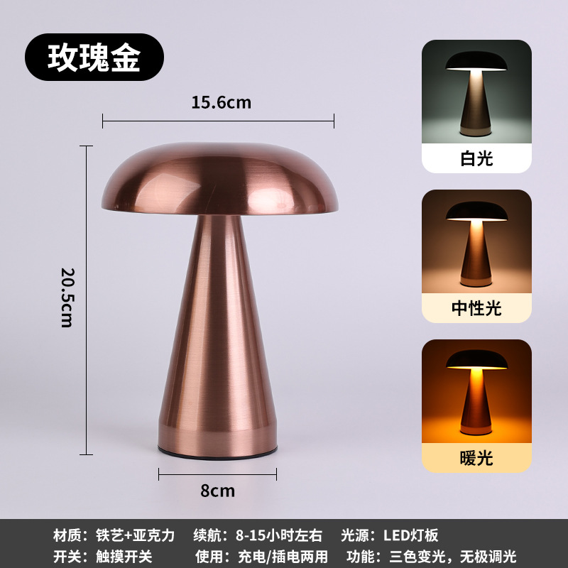 아이언 램프 본체-로즈 골드