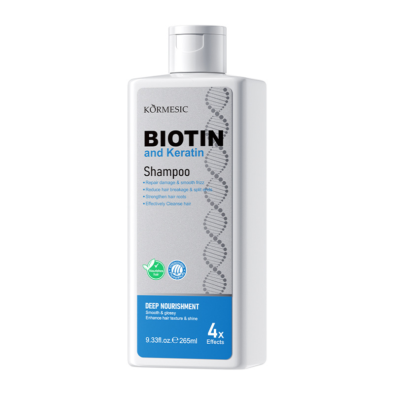 Selección estricta de Filipinas transfronterizas KORMESIC biotina + queratina champú suave cuidado del cabello