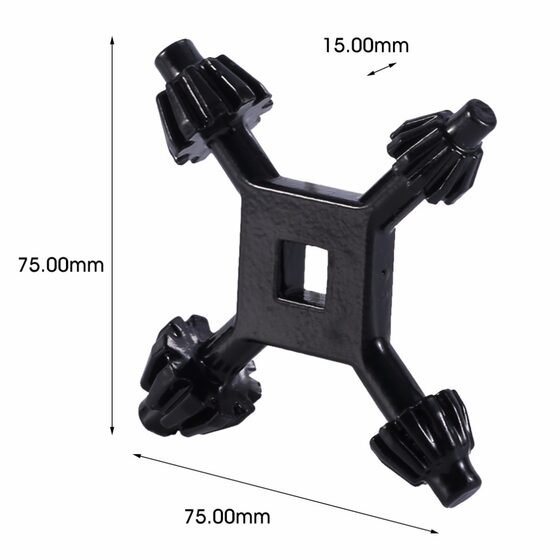 Wholesale four-in-one hand drill key drill chuck wrench hand gun drill wrench key four key wrench
