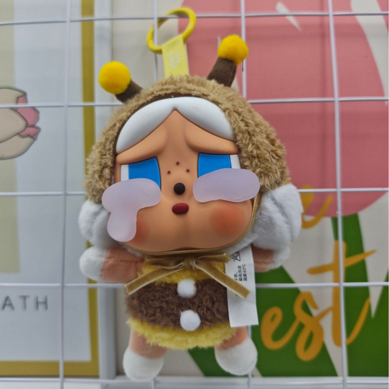 CRYBABY盲盒眼泪新品跨境哭娃毛绒公仔盲盒搪胶潮玩娃娃钥匙挂件|undefined